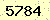 請輸入此驗證碼 : 5784