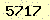 請輸入此驗證碼 : 5717