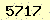 請輸入此驗證碼 : 5717