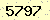 請輸入此驗證碼 : 5797