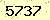 請輸入此驗證碼 : 5737