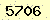 請輸入此驗證碼 : 5706