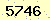請輸入此驗證碼 : 5746