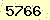 請輸入此驗證碼 : 5766