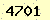 請輸入此驗證碼 : 4701