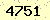 請輸入此驗證碼 : 4751