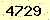 請輸入此驗證碼 : 4729