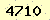 請輸入此驗證碼 : 4710