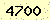 請輸入此驗證碼 : 4700