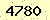 請輸入此驗證碼 : 4780
