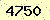 請輸入此驗證碼 : 4750