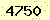 請輸入此驗證碼 : 4750