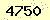 請輸入此驗證碼 : 4750