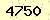 請輸入此驗證碼 : 4750