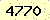 請輸入此驗證碼 : 4770