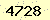 請輸入此驗證碼 : 4728
