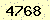 請輸入此驗證碼 : 4768