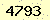 請輸入此驗證碼 : 4793