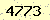 請輸入此驗證碼 : 4773