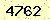 請輸入此驗證碼 : 4762