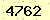 請輸入此驗證碼 : 4762