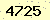 請輸入此驗證碼 : 4725