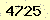 請輸入此驗證碼 : 4725