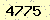 請輸入此驗證碼 : 4775