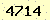 請輸入此驗證碼 : 4714