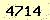 請輸入此驗證碼 : 4714