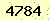 請輸入此驗證碼 : 4784