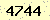 請輸入此驗證碼 : 4744