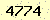 請輸入此驗證碼 : 4774