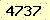 請輸入此驗證碼 : 4737