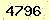 請輸入此驗證碼 : 4796