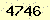 請輸入此驗證碼 : 4746