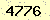 請輸入此驗證碼 : 4776