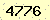 請輸入此驗證碼 : 4776