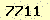 請輸入此驗證碼 : 7711