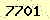 請輸入此驗證碼 : 7701