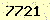 請輸入此驗證碼 : 7721