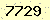 請輸入此驗證碼 : 7729