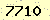 請輸入此驗證碼 : 7710
