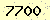 請輸入此驗證碼 : 7700