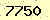 請輸入此驗證碼 : 7750