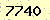 請輸入此驗證碼 : 7740