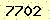 請輸入此驗證碼 : 7702