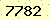 請輸入此驗證碼 : 7782