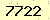 請輸入此驗證碼 : 7722