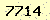 請輸入此驗證碼 : 7714